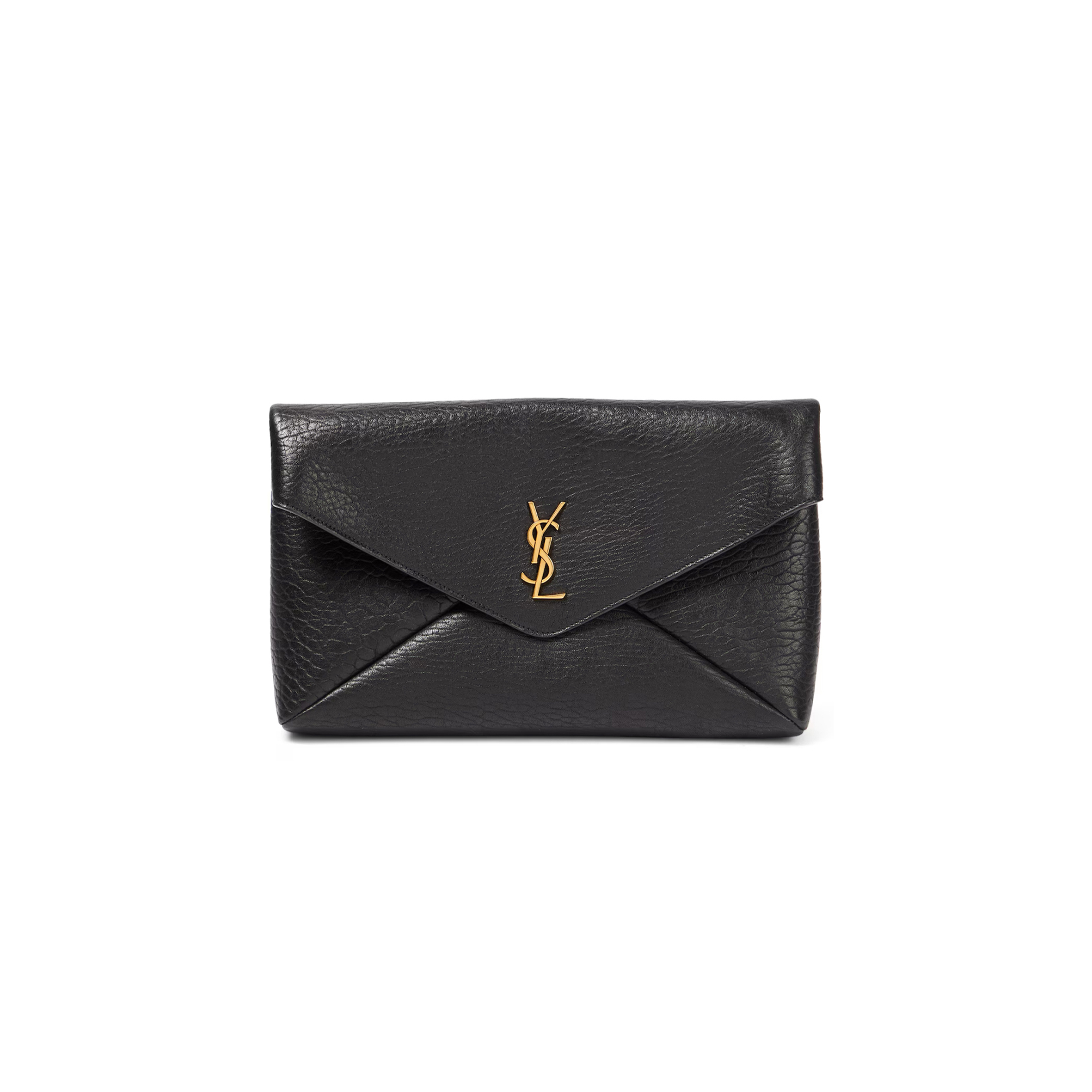 YSL CASSANDRE LARGE LEATHER POUCH P00859203 (29.5*18*4.5cm)